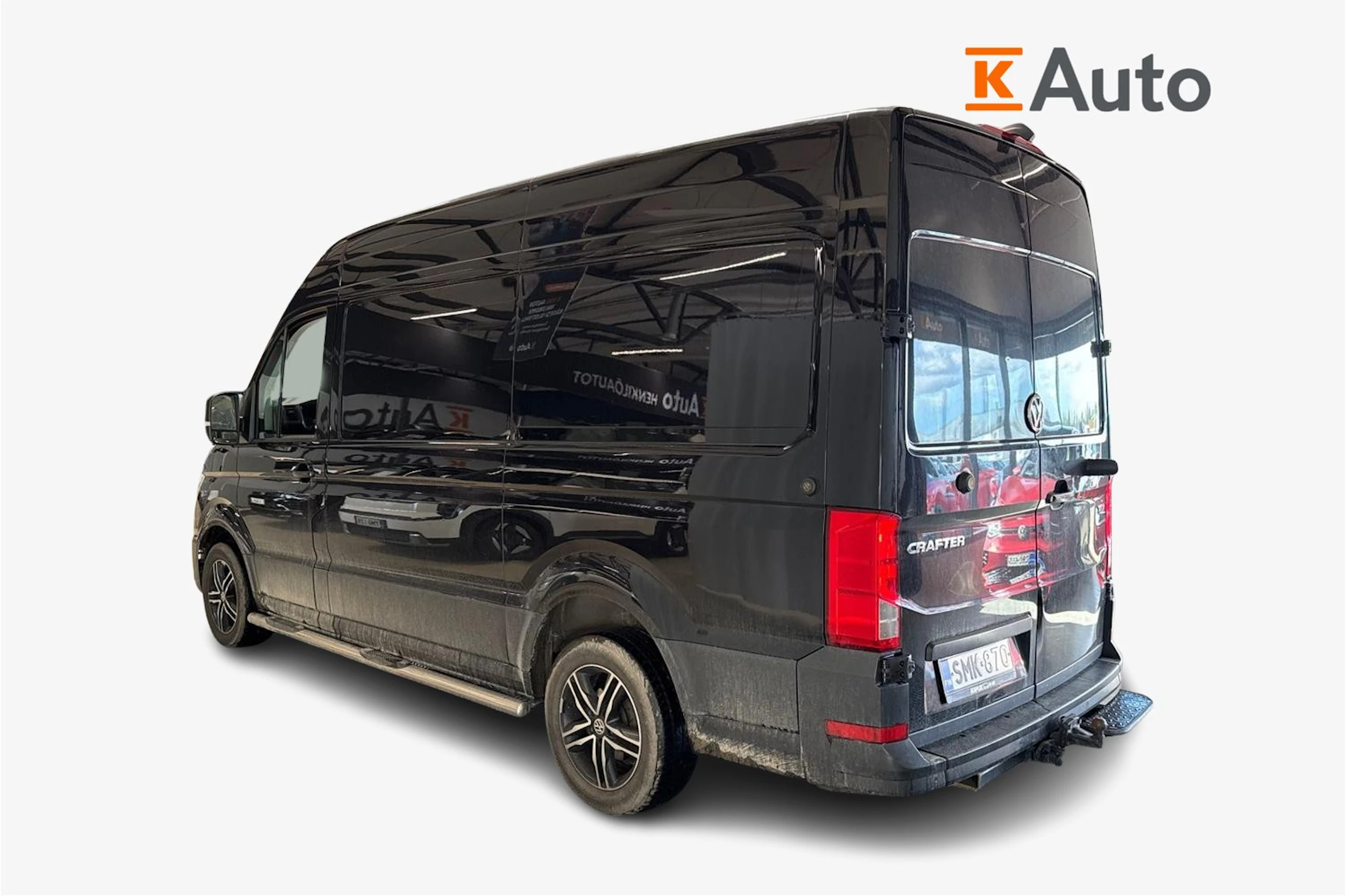 musta Volkswagen Crafter 2018 kuva 2.