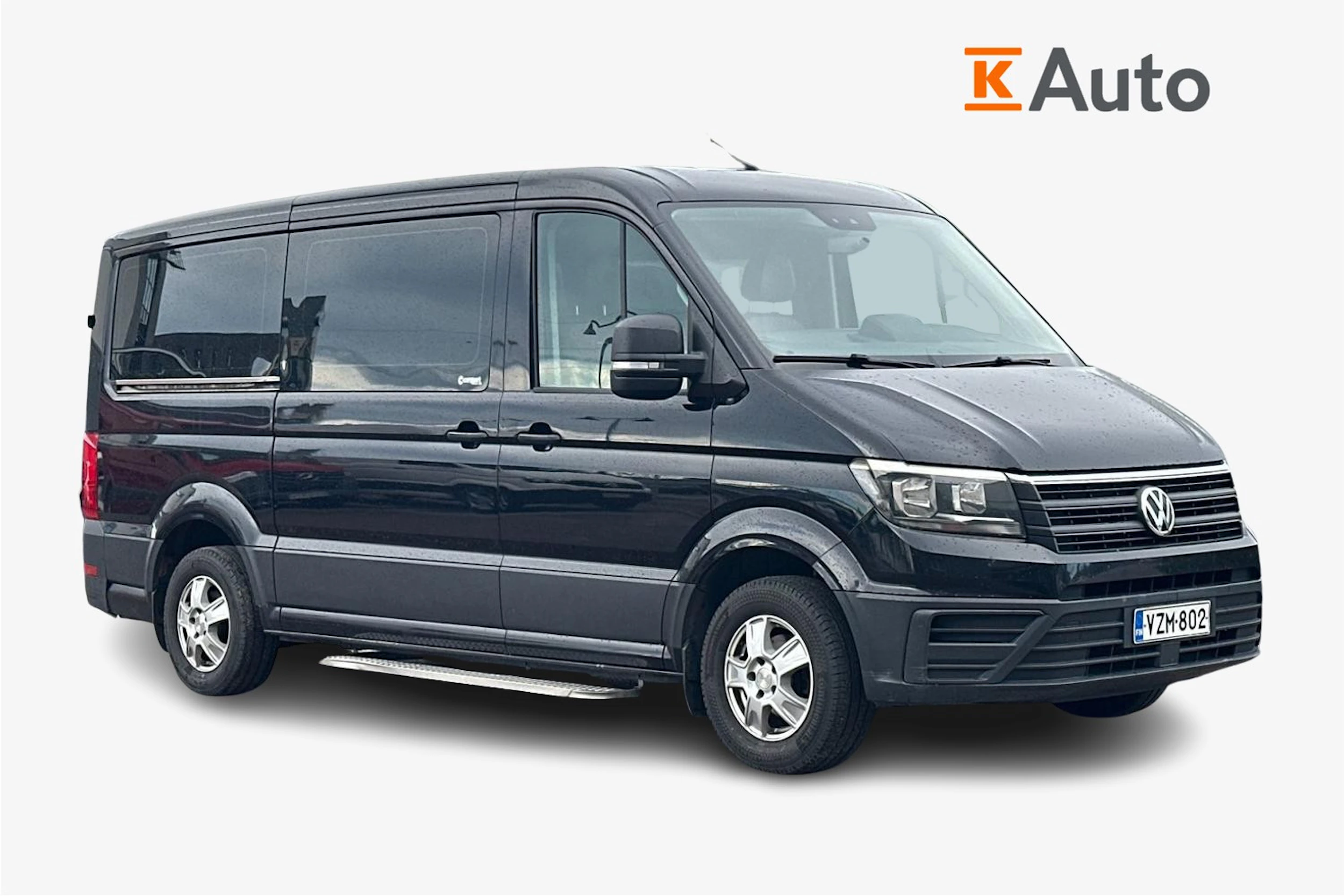 musta Volkswagen Crafter 2018 kuva 1.