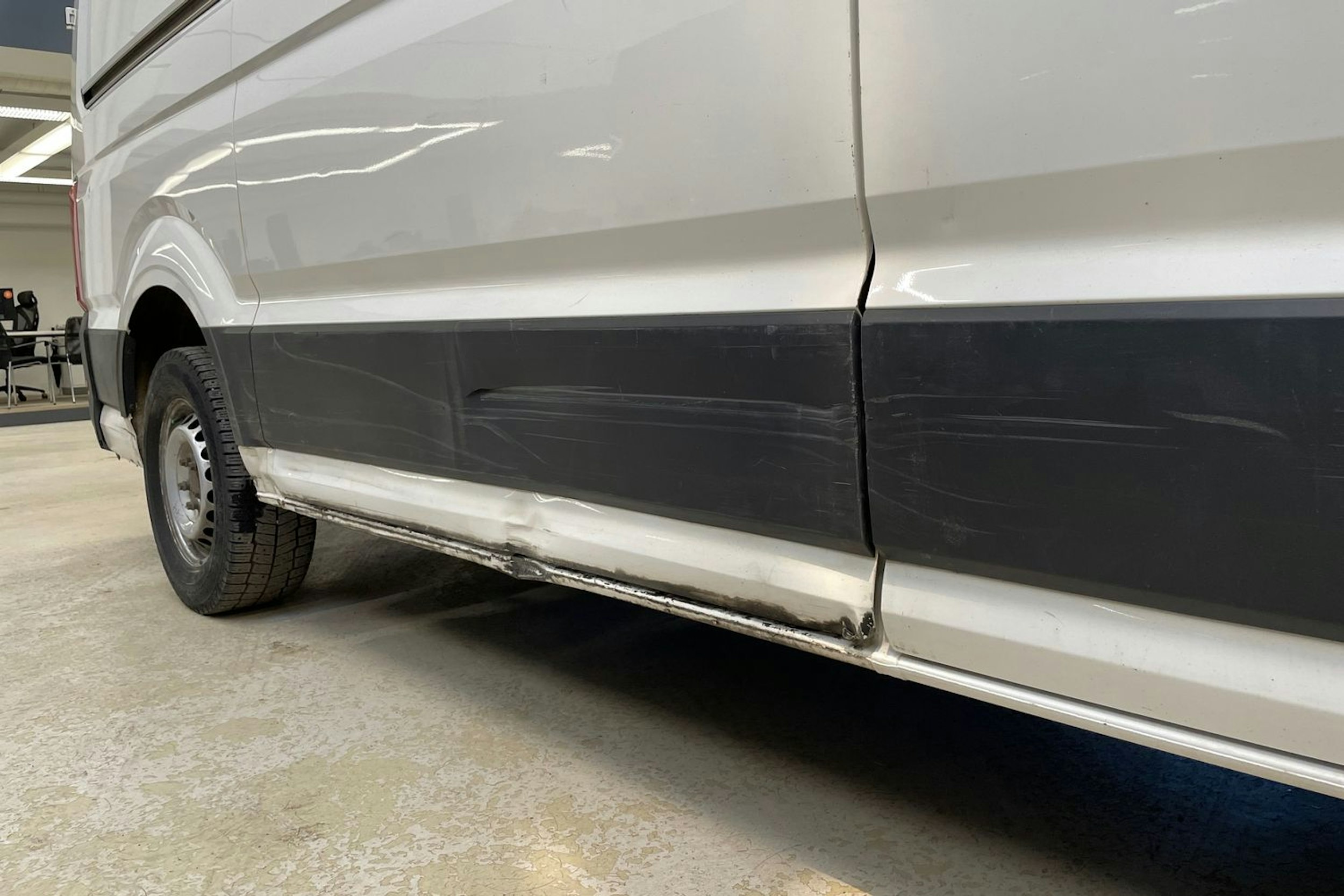 valkoinen Volkswagen Crafter 2020 kuva 36.