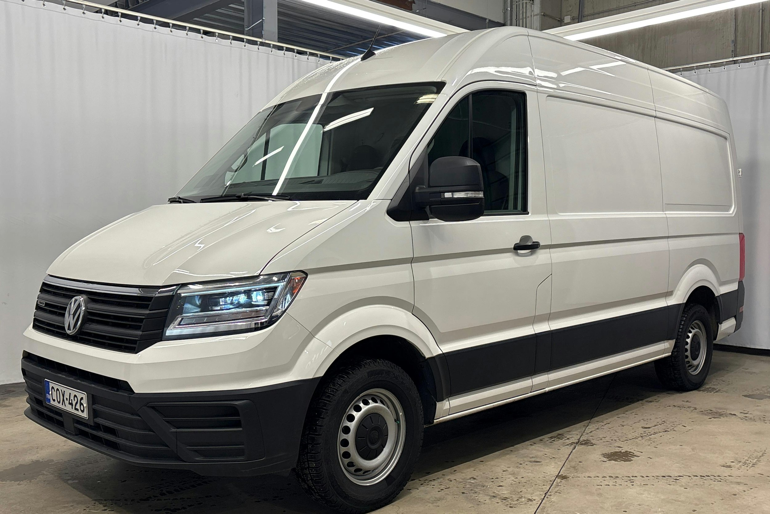 valkoinen Volkswagen Crafter 2021 kuva 8.