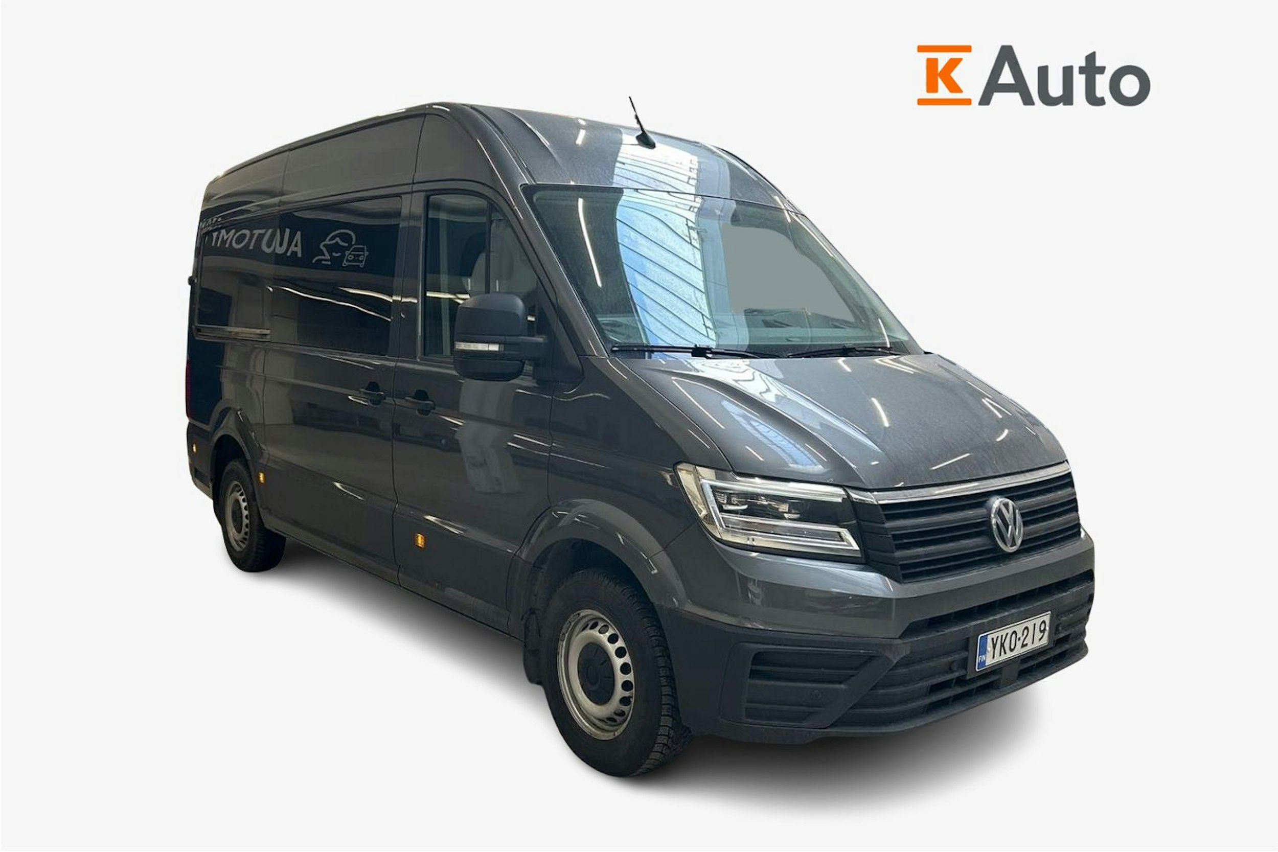 harmaa Volkswagen Crafter 2021 kuva 2.