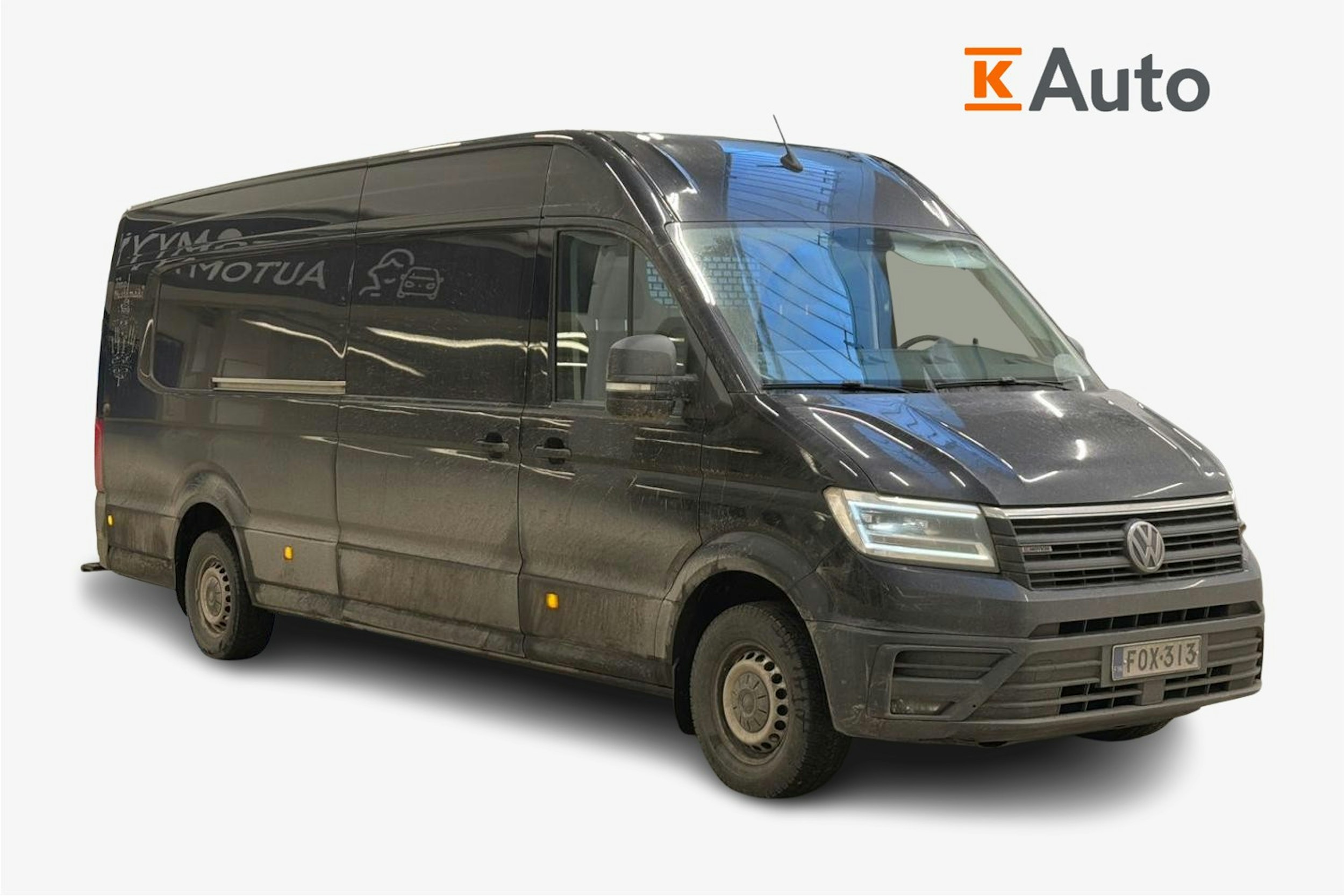 musta Volkswagen Crafter 2022 kuva 1.