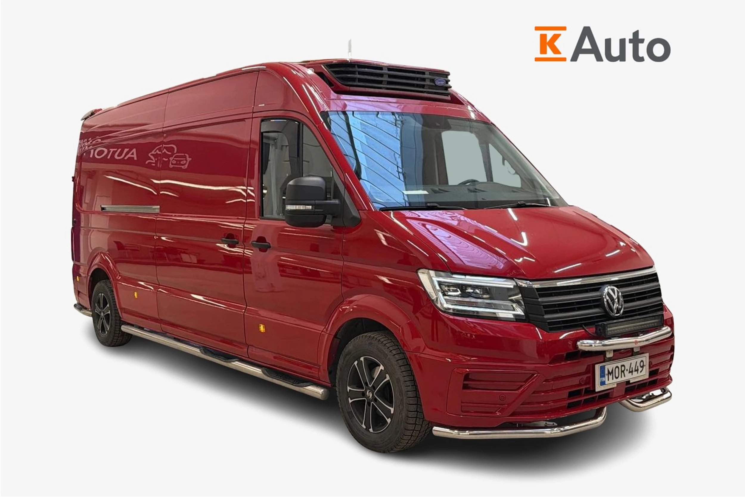 punainen Volkswagen Crafter 2023 kuva 1.