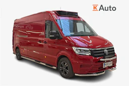 punainen Volkswagen Crafter 2023 kuva 1.