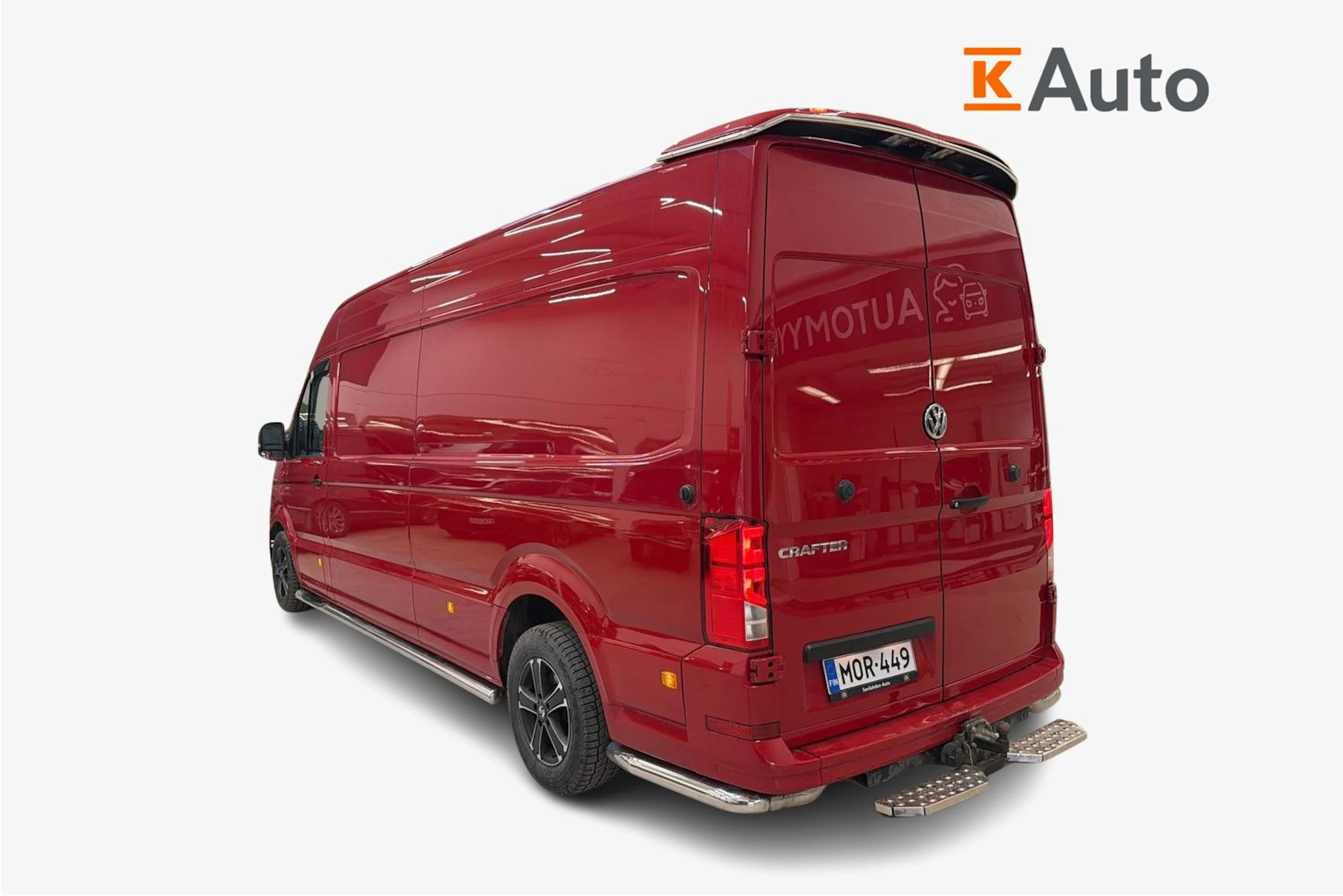 punainen Volkswagen Crafter 2023 kuva 2.