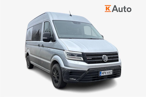 Volkswagen Crafter 35 2,0 TDI 130 kW 4Motion 8at, korkea katto, 2+3h retkeilyauto | Jatkotakuu (5 vuotta / 200 000 km)