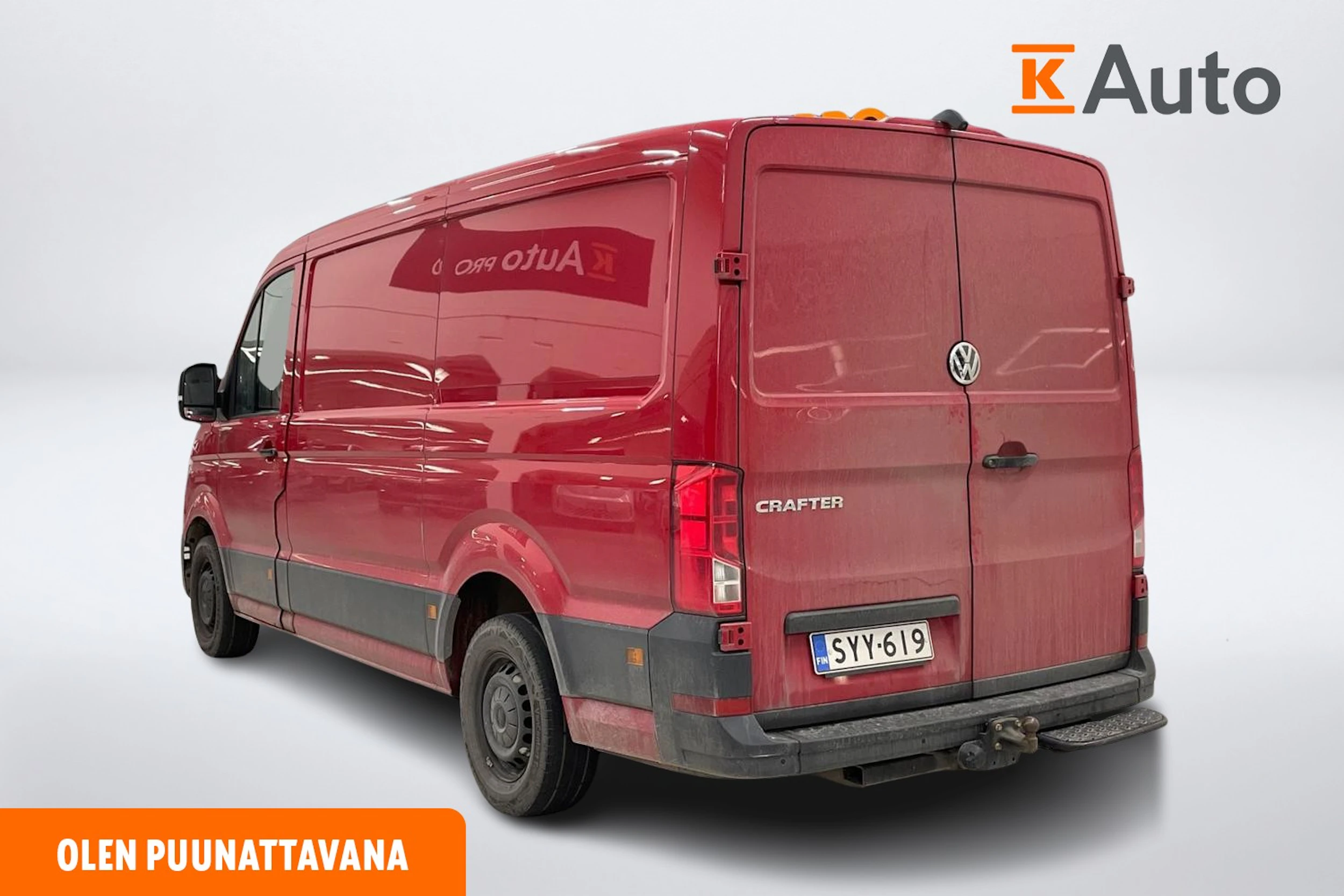 punainen Volkswagen Crafter 2023 kuva 2.