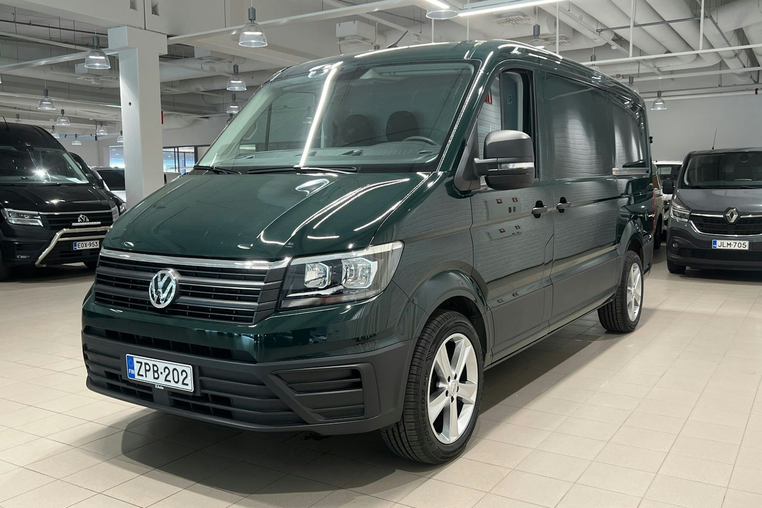 vihreä Volkswagen Crafter 2023 kuva 22.