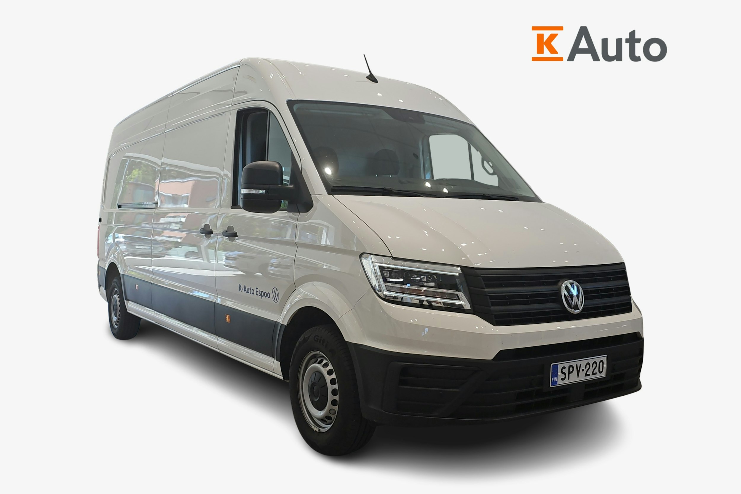 Valkoinen Volkswagen Crafter 2024 kuva 1.