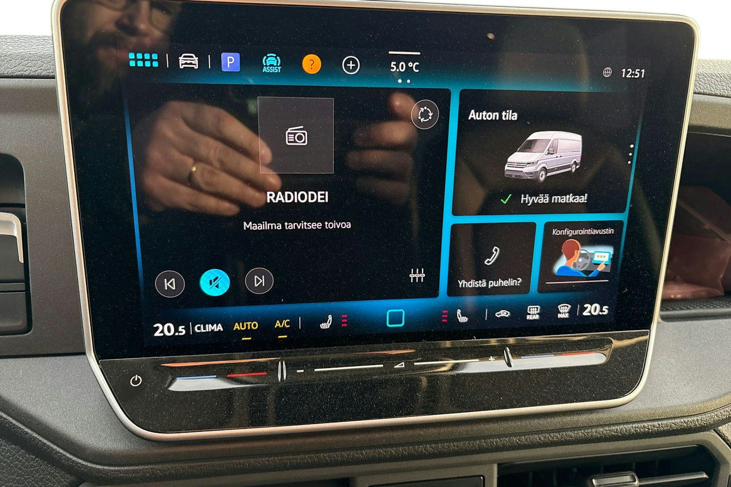 valkoinen Volkswagen Crafter 2025 kuva 9.