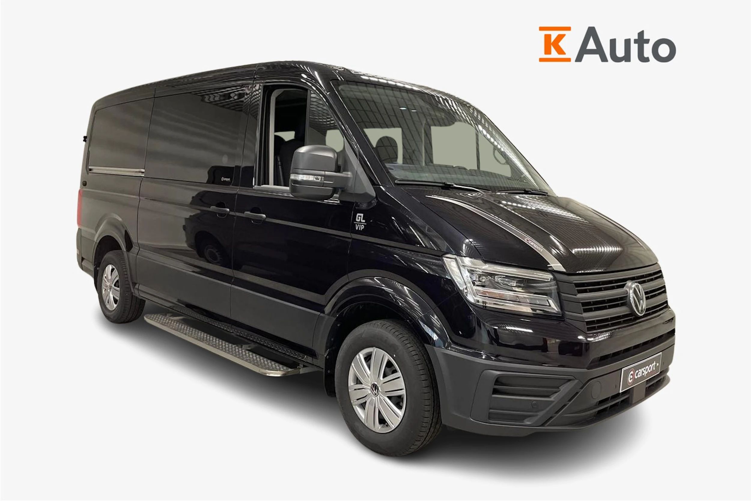 musta Volkswagen Crafter 2025 kuva 1.