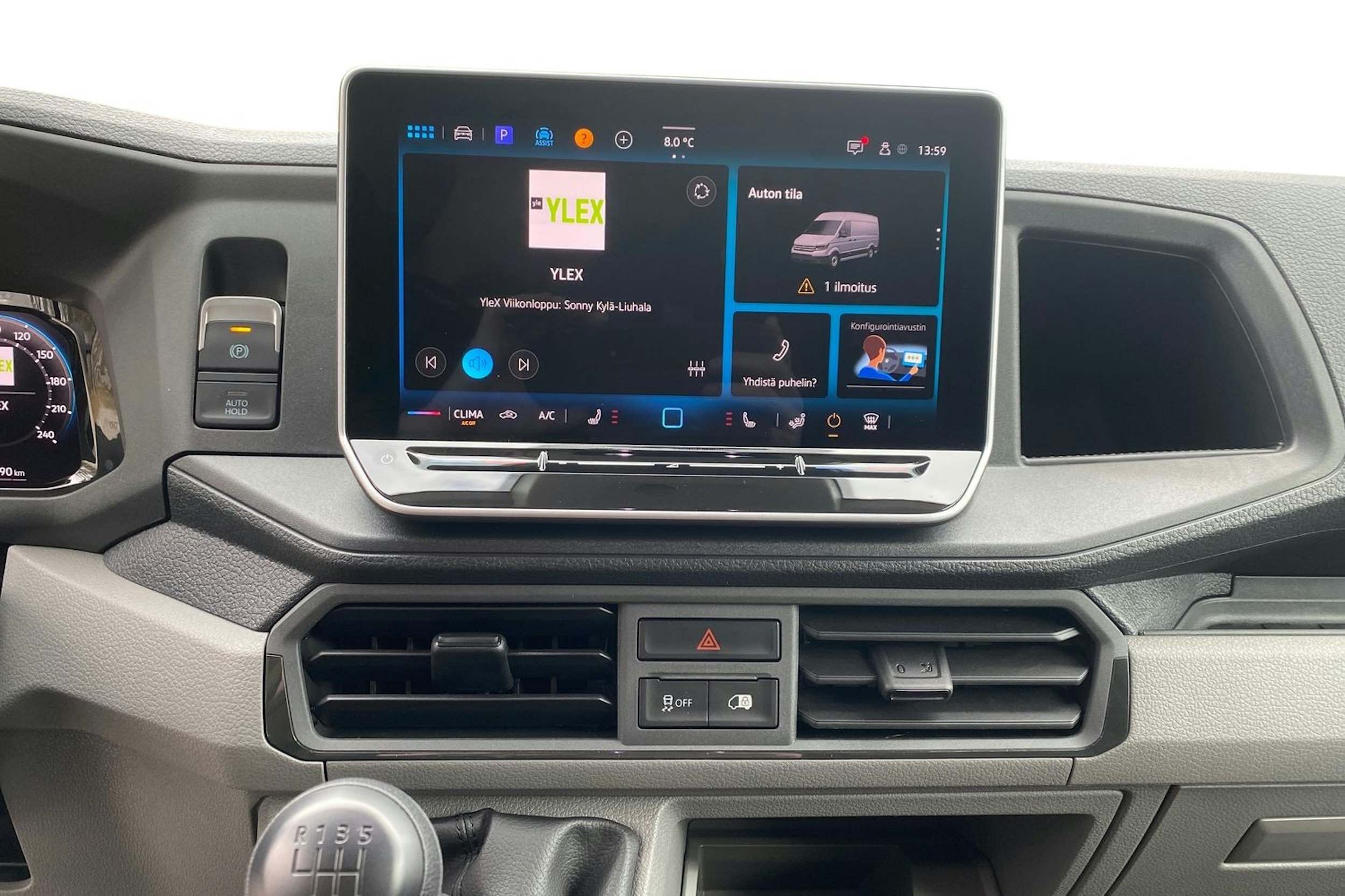 valkoinen Volkswagen Crafter 2025 kuva 9.