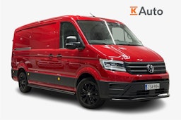 Punainen Volkswagen Crafter 2025 kuva 1.