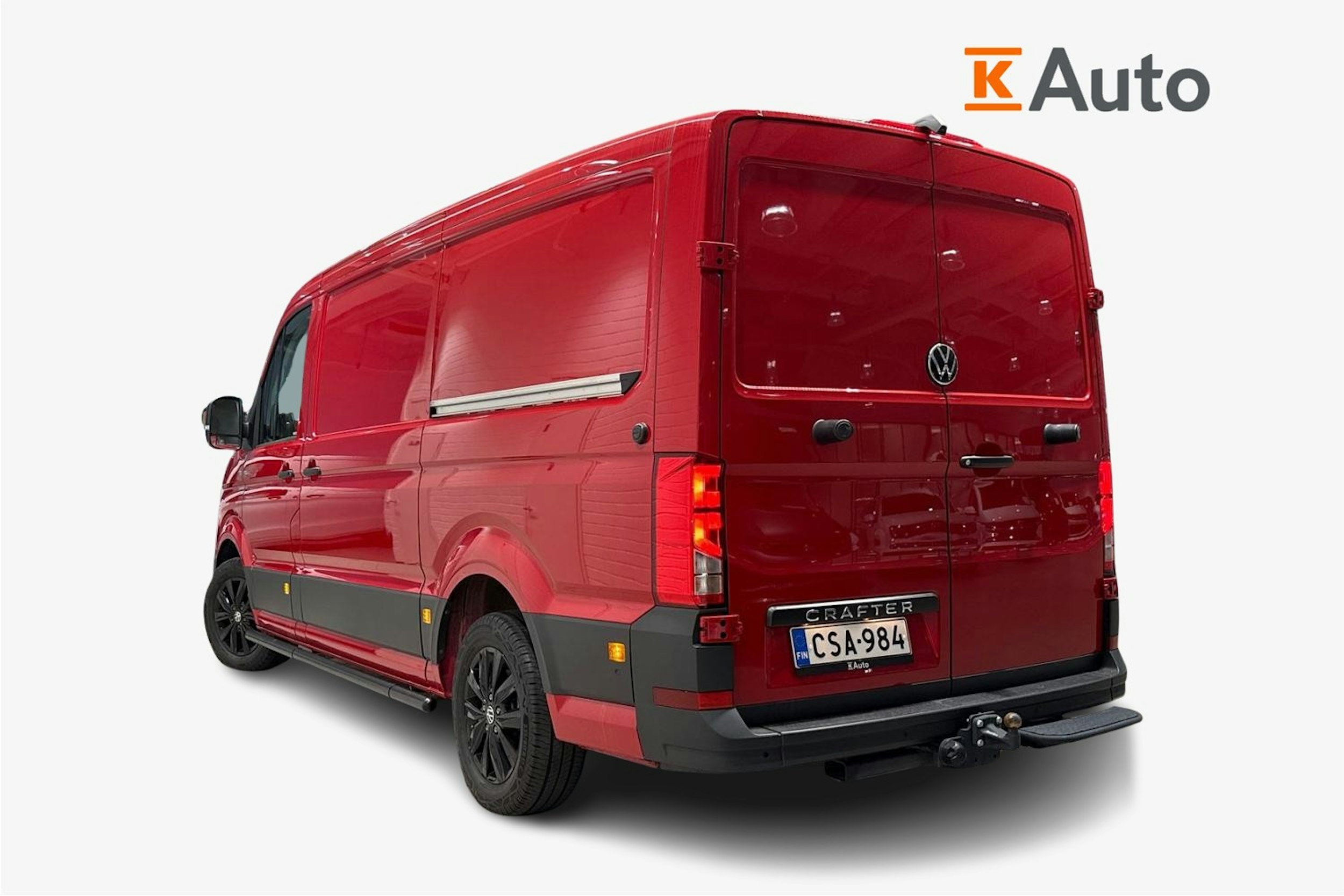 Punainen Volkswagen Crafter 2025 kuva 2.