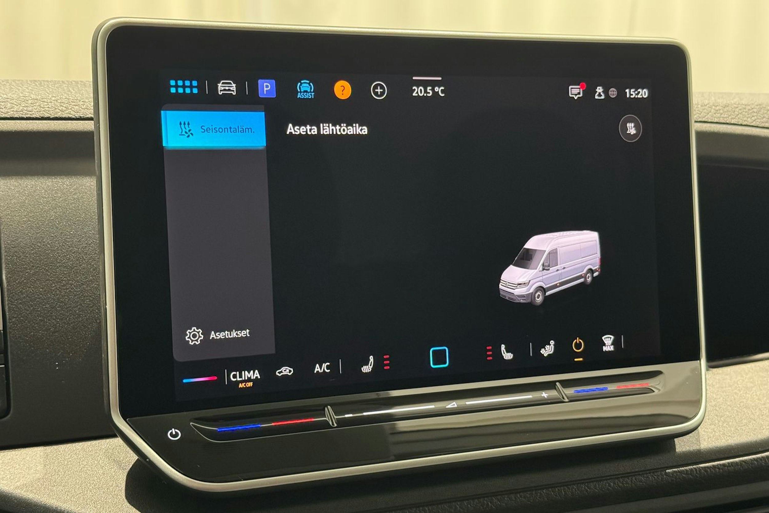 met. musta Volkswagen Crafter 2025 kuva 19.
