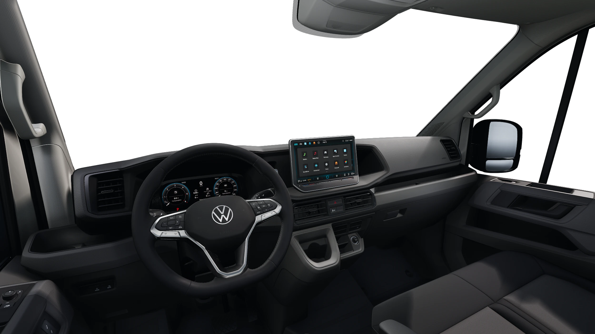 Candy White -valkoinen normaaliväri Volkswagen Crafter 2026 kuva 10.