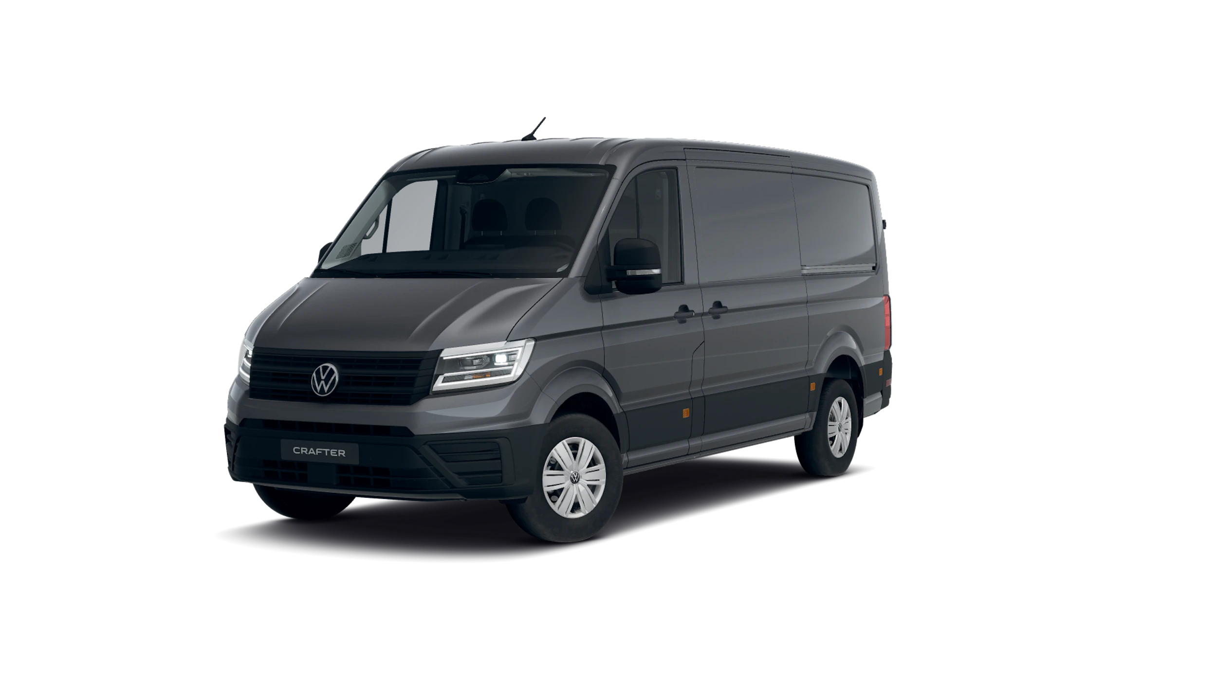 Indium Grey -tummanharmaa metalliväri Volkswagen Crafter 2026 kuva 3.