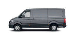 Indium Grey -tummanharmaa metalliväri Volkswagen Crafter 2026 kuva 4.