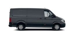 Indium Grey -tummanharmaa metalliväri Volkswagen Crafter 2026 kuva 8.