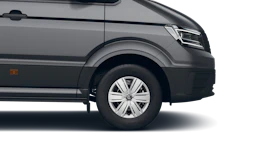 Indium Grey -tummanharmaa metalliväri Volkswagen Crafter 2026 kuva 9.