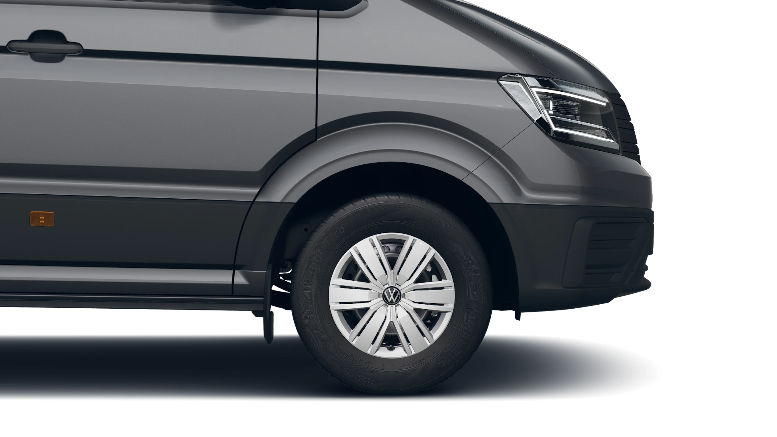 Indium Grey -tummanharmaa metalliväri Volkswagen Crafter 2026 kuva 9.