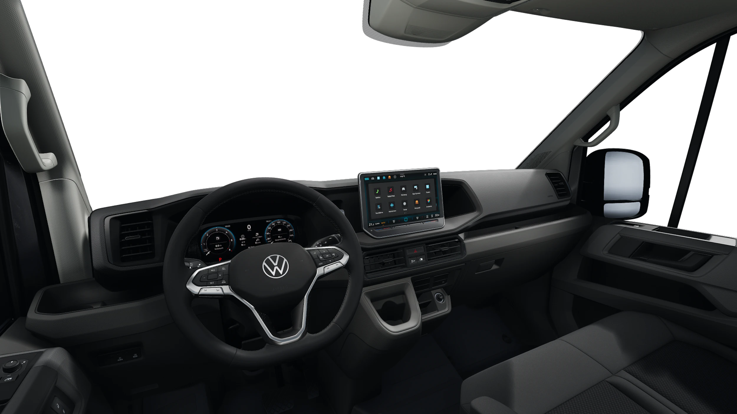 Indium Grey -tummanharmaa metalliväri Volkswagen Crafter 2026 kuva 10.
