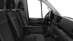 Indium Grey -tummanharmaa metalliväri Volkswagen Crafter 2026 kuva 11.