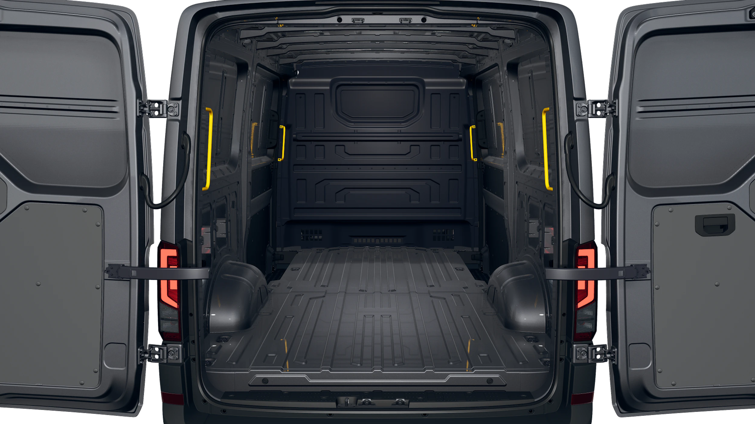 Indium Grey -tummanharmaa metalliväri Volkswagen Crafter 2026 kuva 13.