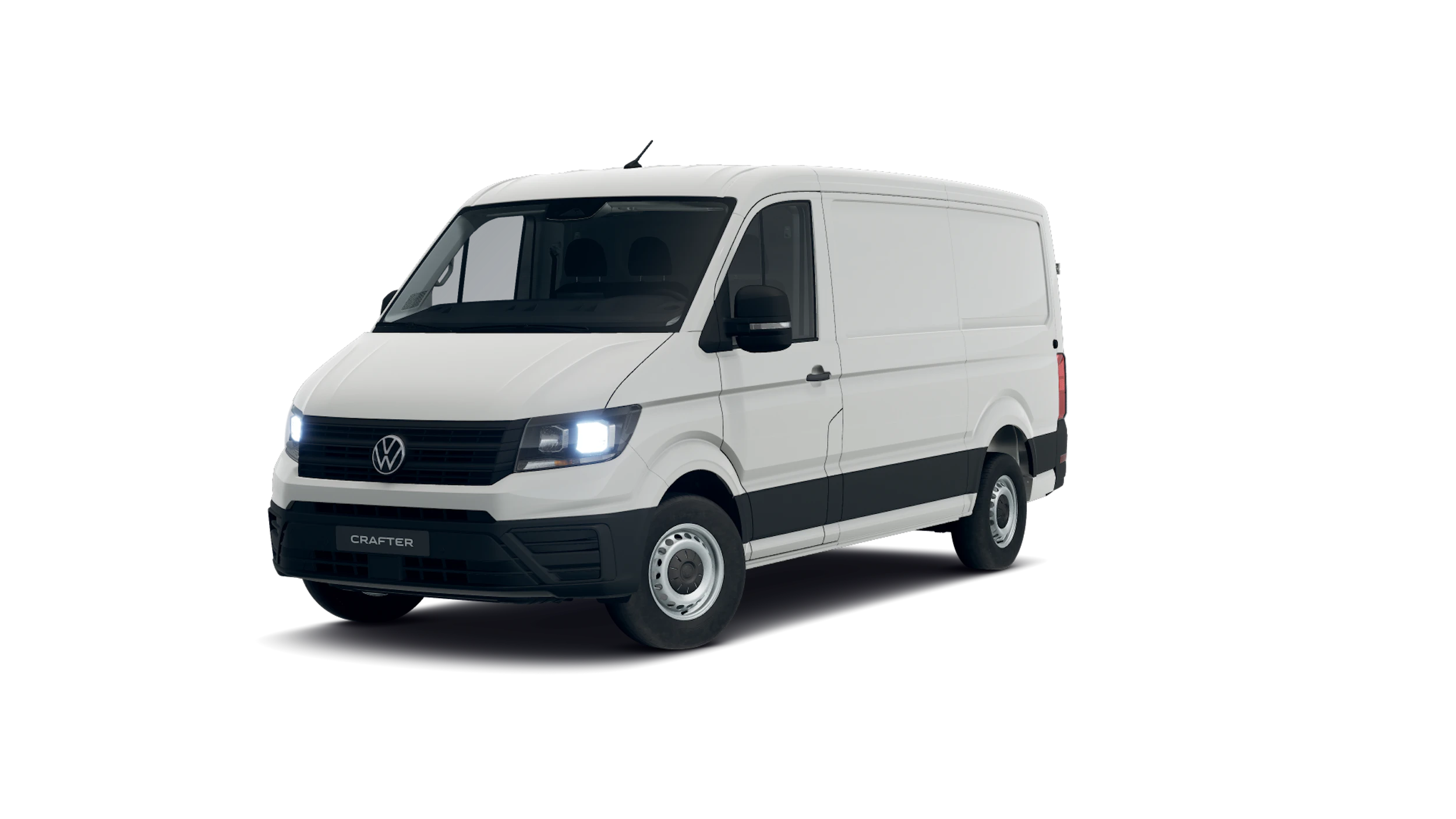 Candy White -valkoinen normaaliväri Volkswagen Crafter 2026 kuva 3.
