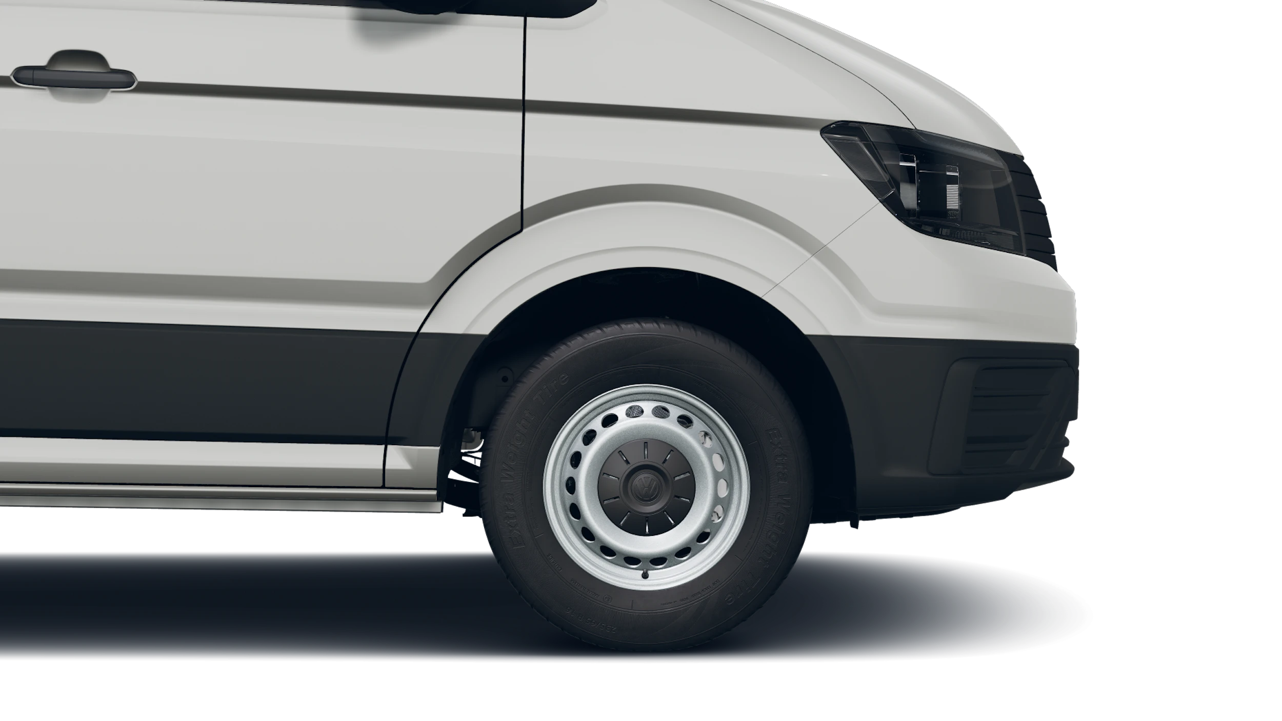 Candy White -valkoinen normaaliväri Volkswagen Crafter 2026 kuva 9.