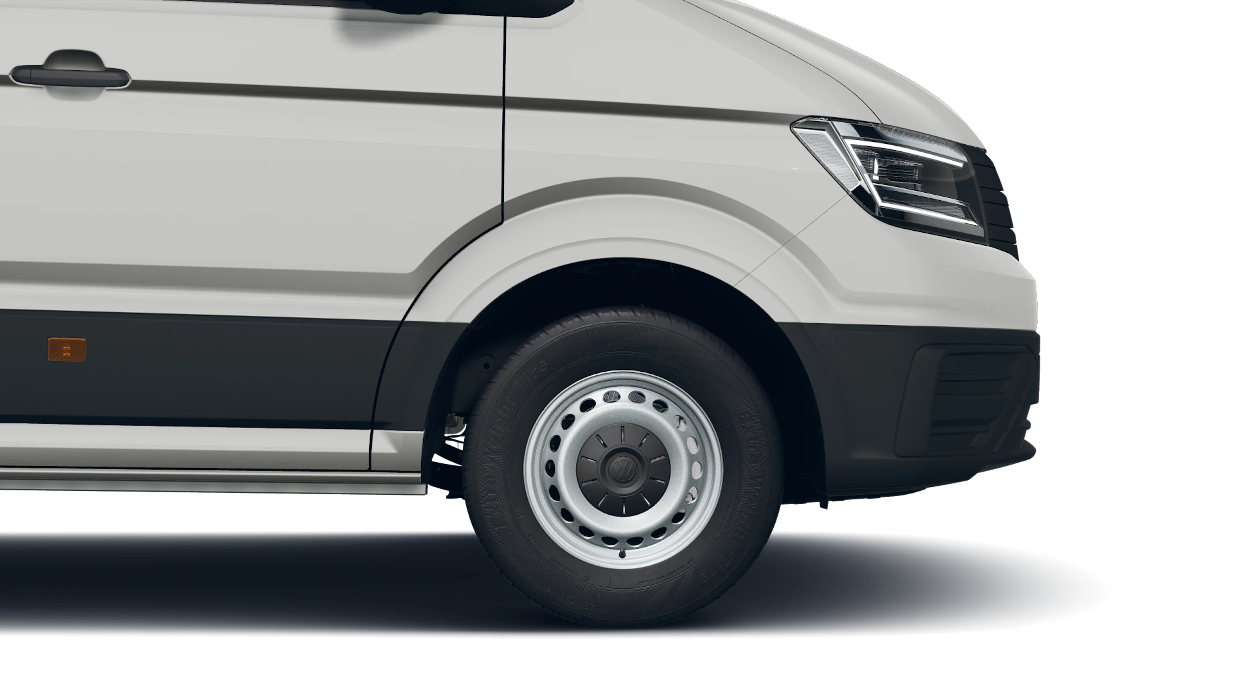 Candy White -valkoinen normaaliväri Volkswagen Crafter 2026 kuva 9.