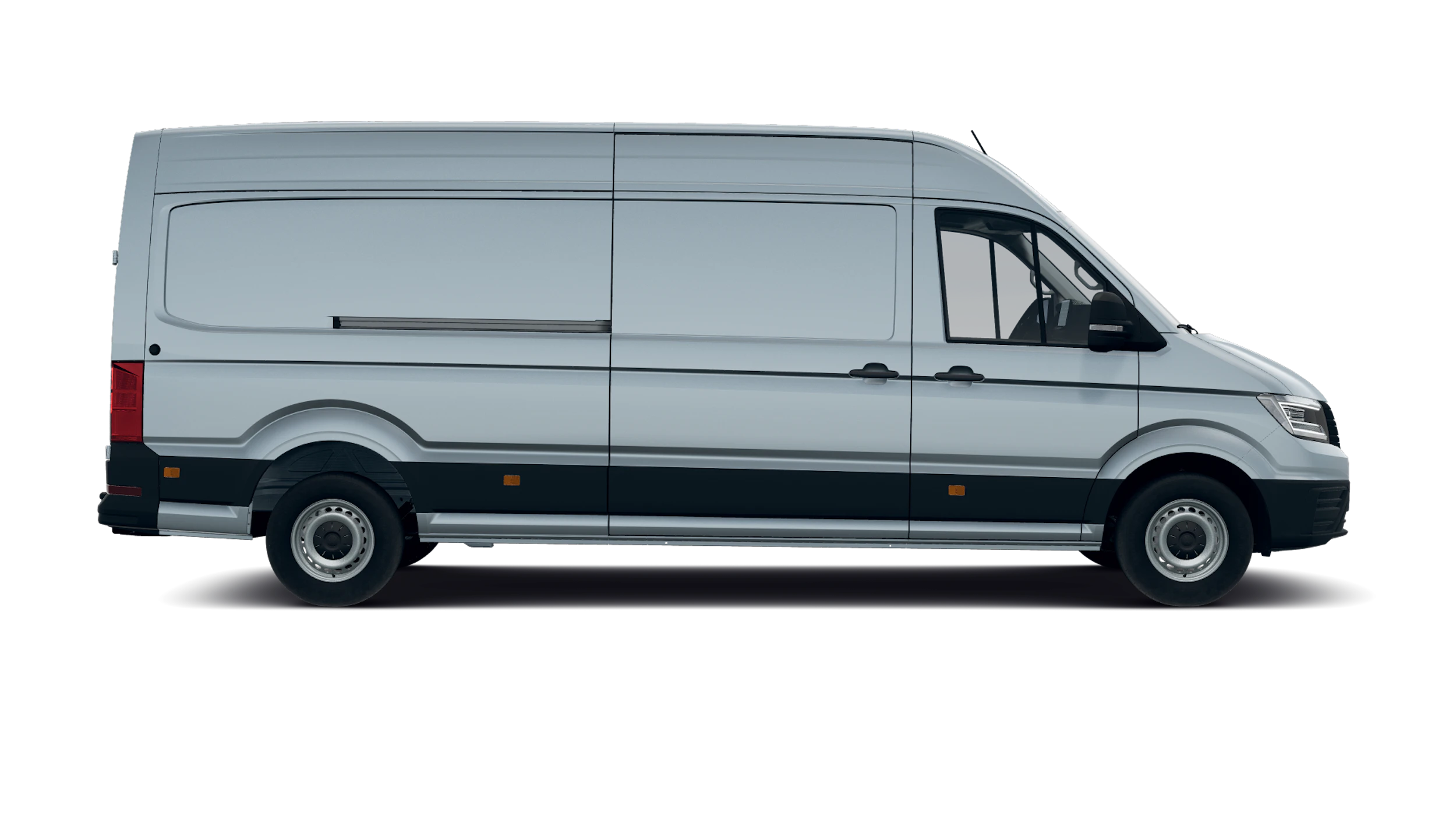Oyster Silver -hopea metalliväri Volkswagen Crafter 2026 kuva 8.