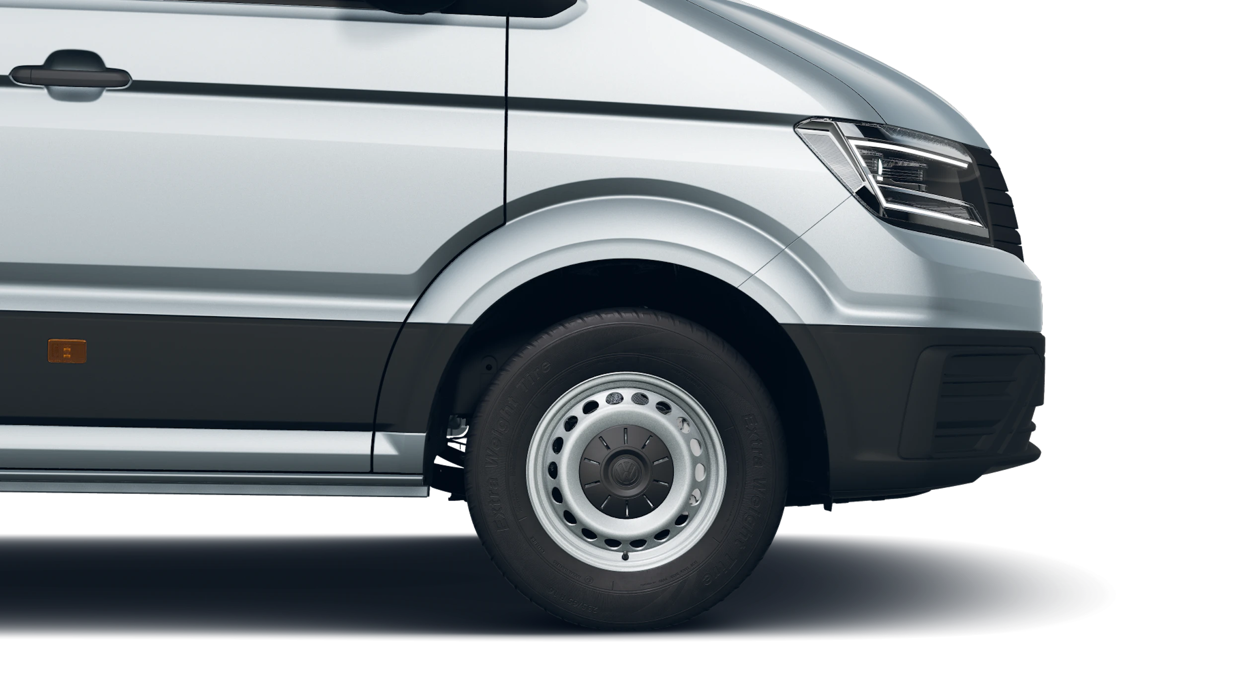 Oyster Silver -hopea metalliväri Volkswagen Crafter 2026 kuva 9.