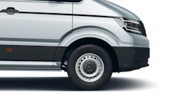 Oyster Silver -hopea metalliväri Volkswagen Crafter 2026 kuva 9.