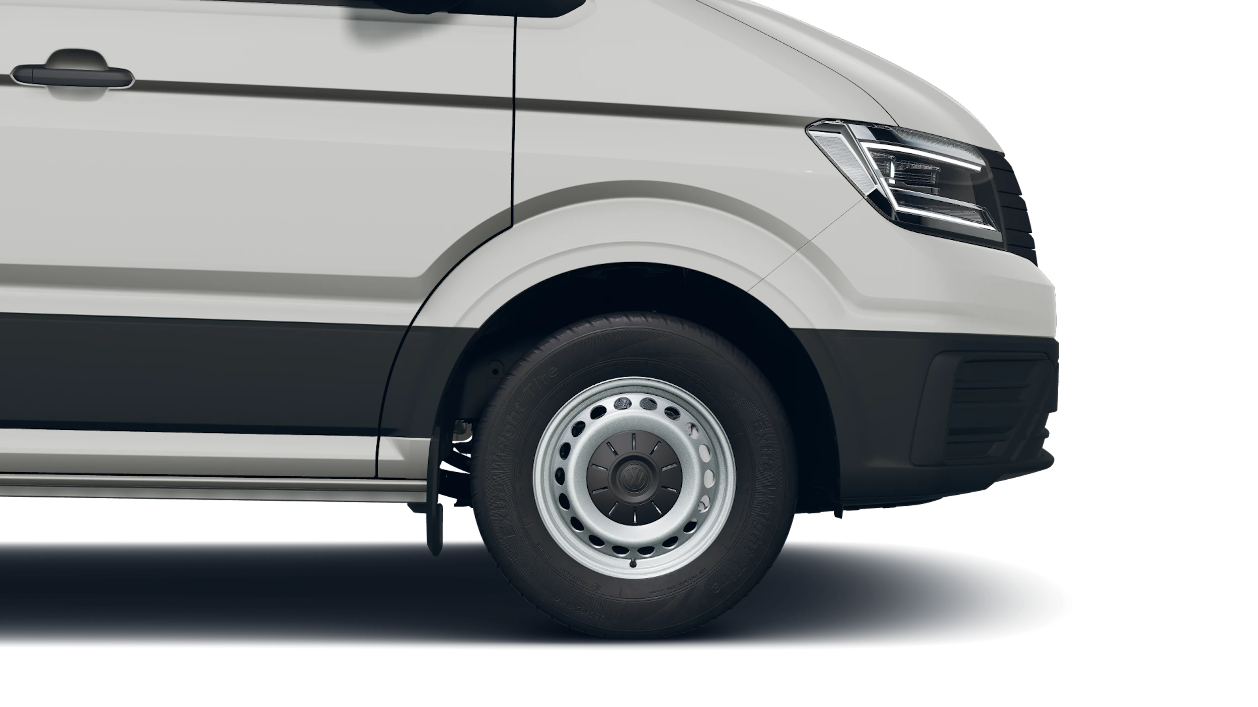 Candy White -valkoinen normaaliväri Volkswagen Crafter 2026 kuva 9.