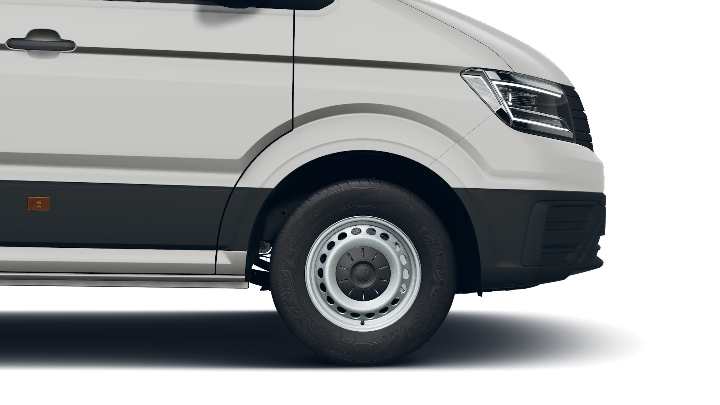 Candy White -valkoinen normaaliväri Volkswagen Crafter 2026 kuva 9.