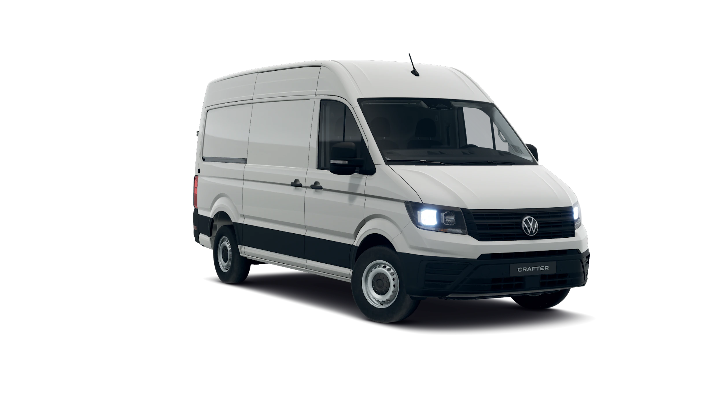 Candy White -valkoinen normaaliväri Volkswagen Crafter 2026 kuva 1.