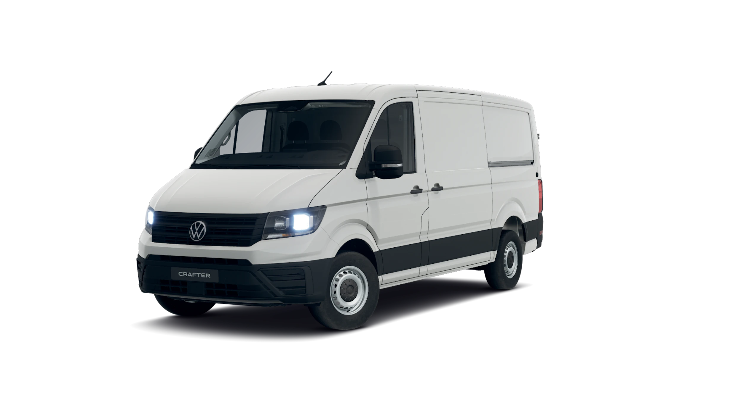 Candy White -valkoinen normaaliväri Volkswagen Crafter 2026 kuva 3.