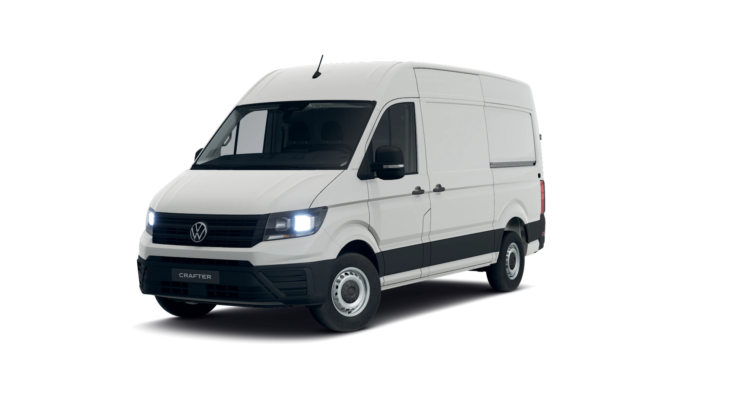 Candy White -valkoinen normaaliväri Volkswagen Crafter 2026 kuva 3.