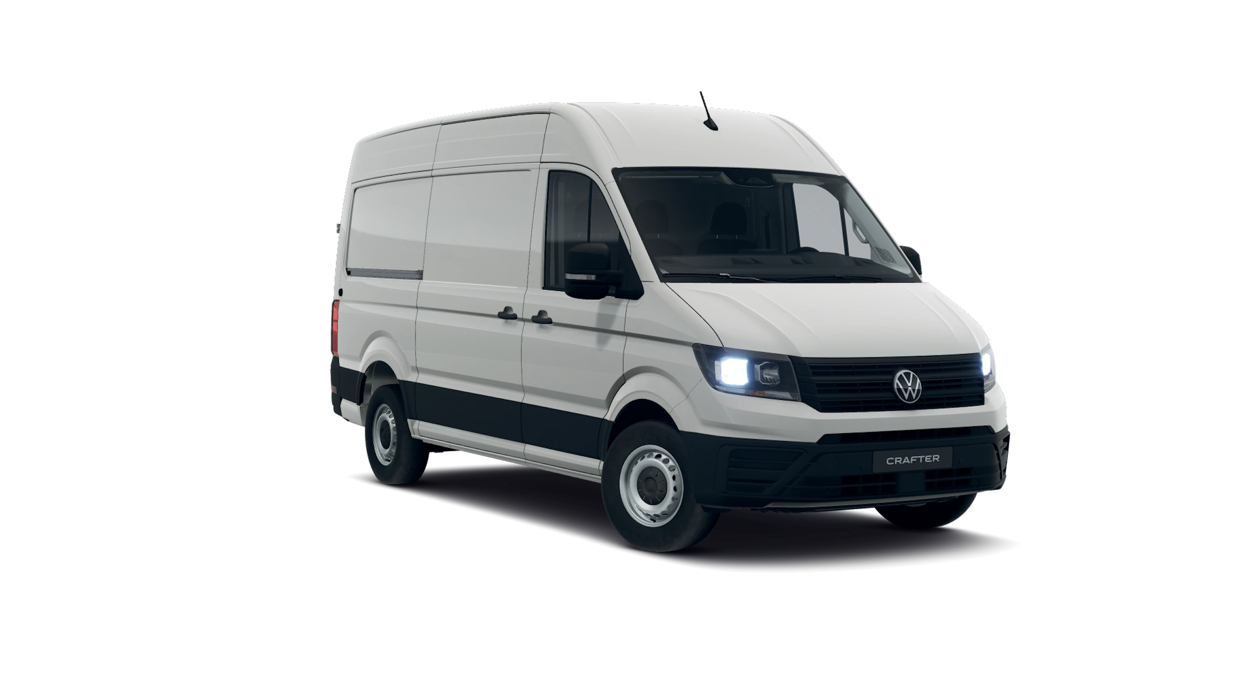 Candy White -valkoinen normaaliväri Volkswagen Crafter 2026 kuva 1.
