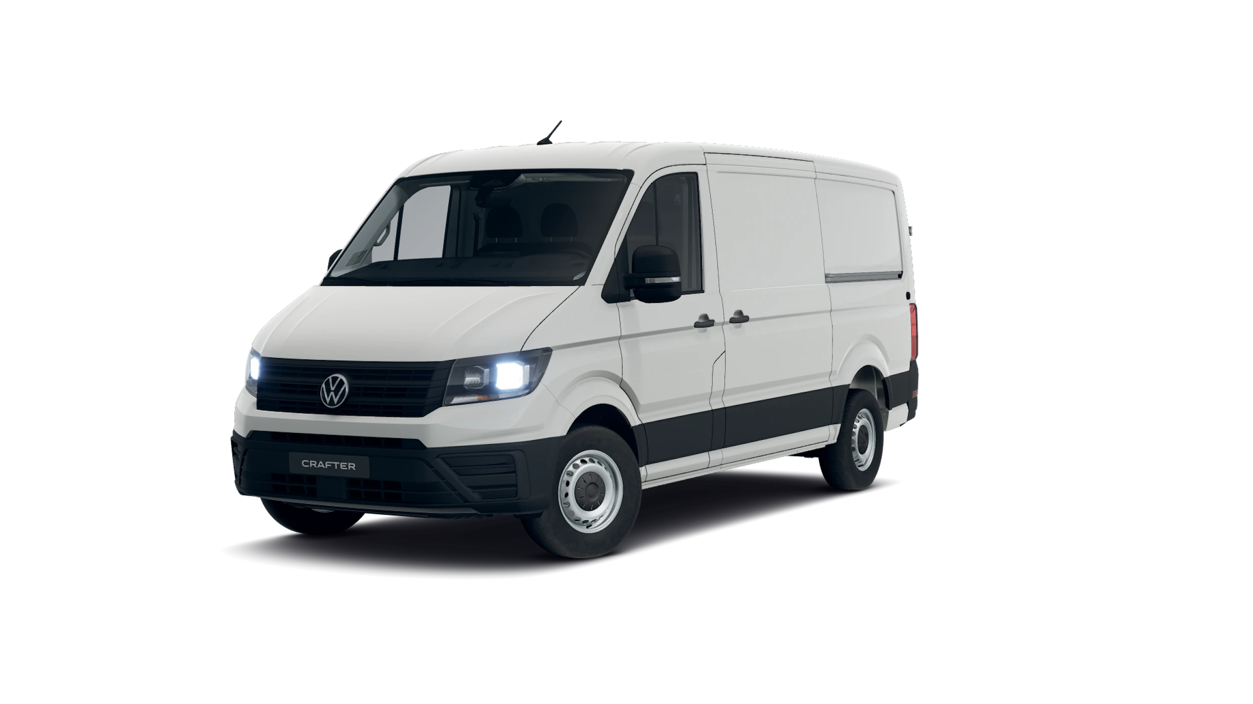Candy White -valkoinen normaaliväri Volkswagen Crafter 2026 kuva 3.