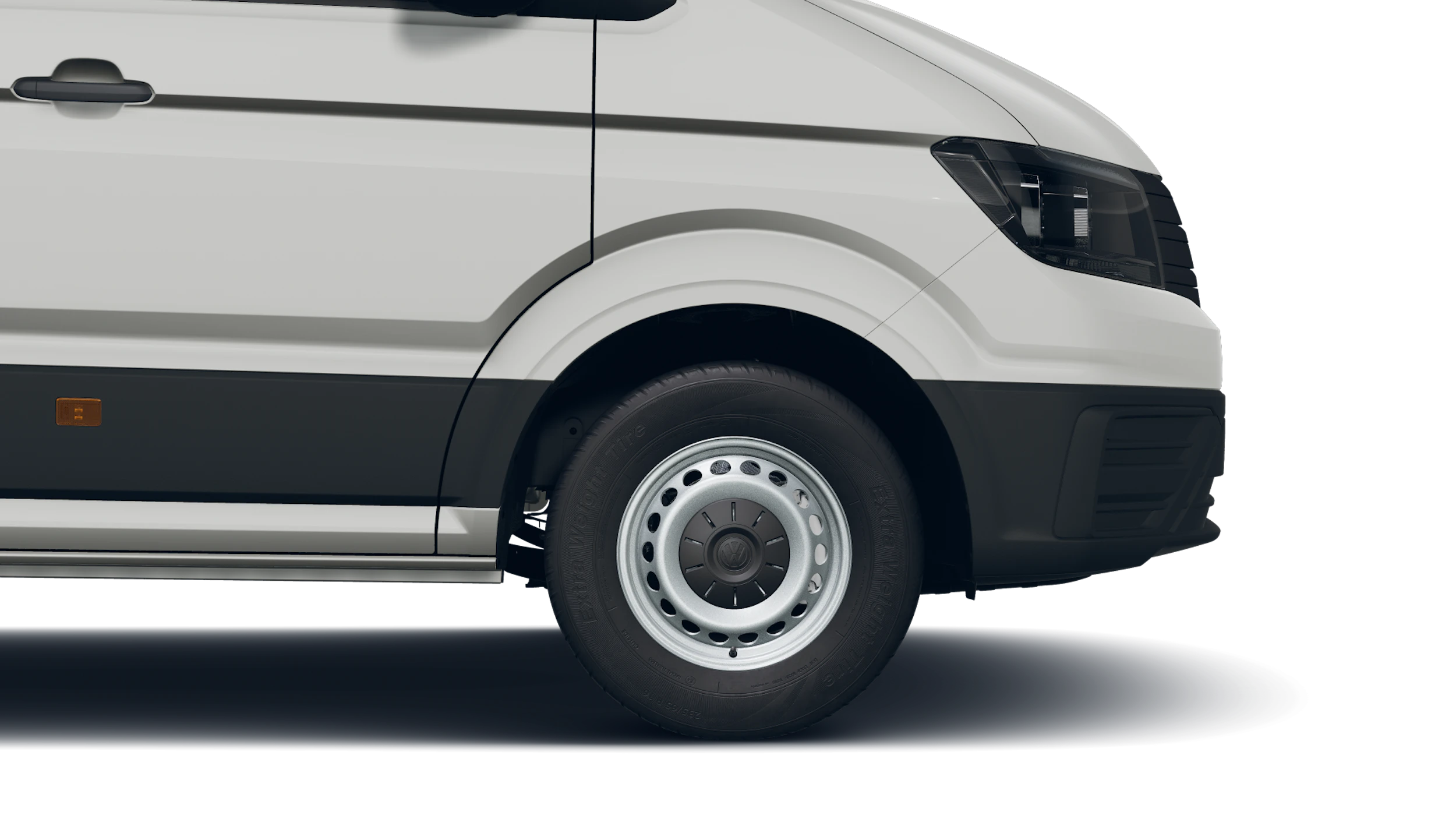 Candy White -valkoinen normaaliväri Volkswagen Crafter 2026 kuva 9.