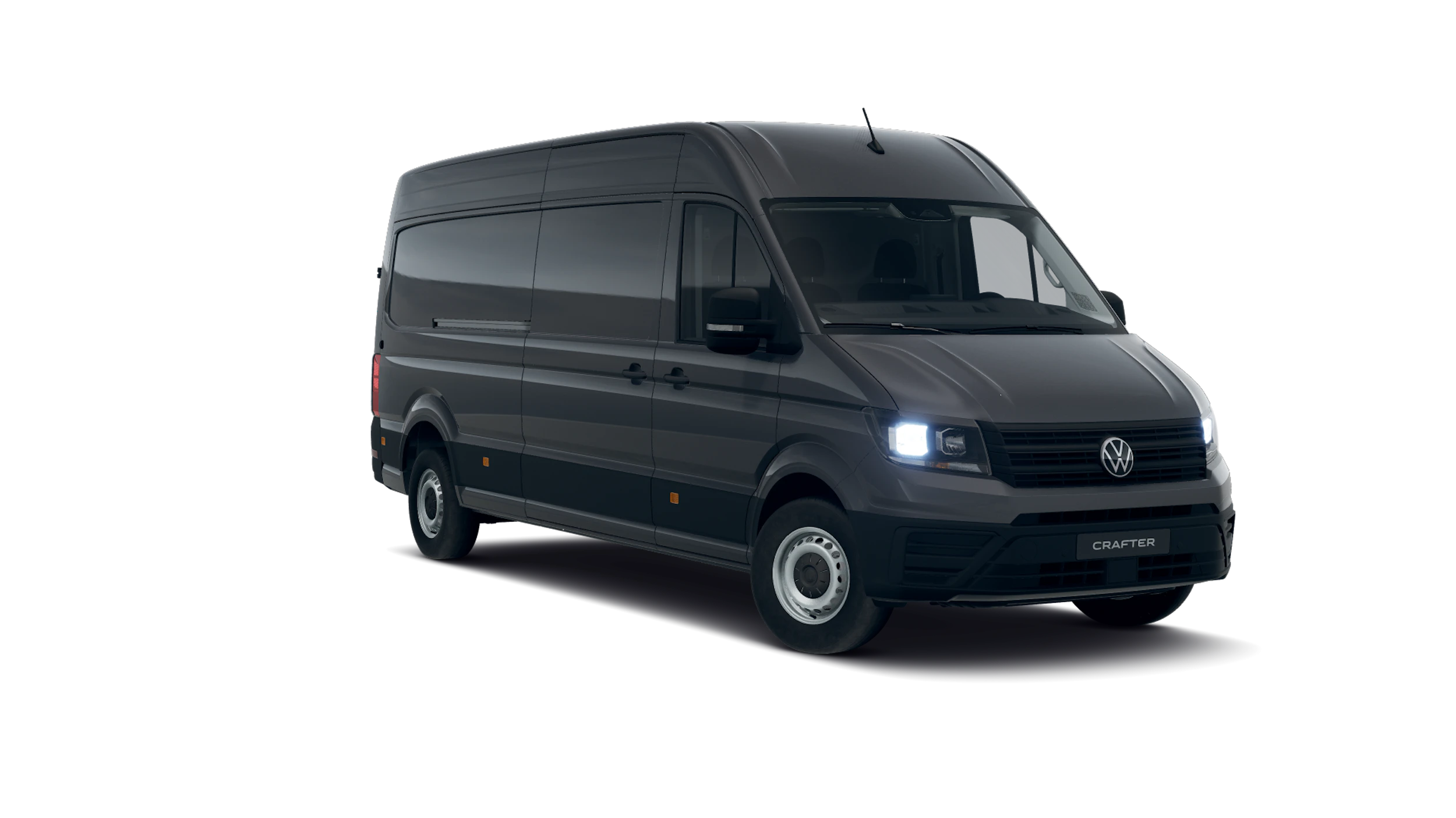 Indium Grey -tummanharmaa metalliväri Volkswagen Crafter 2026 kuva 1.