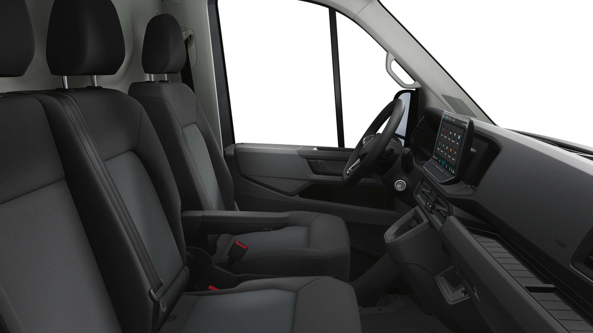 Indium Grey -tummanharmaa metalliväri Volkswagen Crafter 2026 kuva 11.