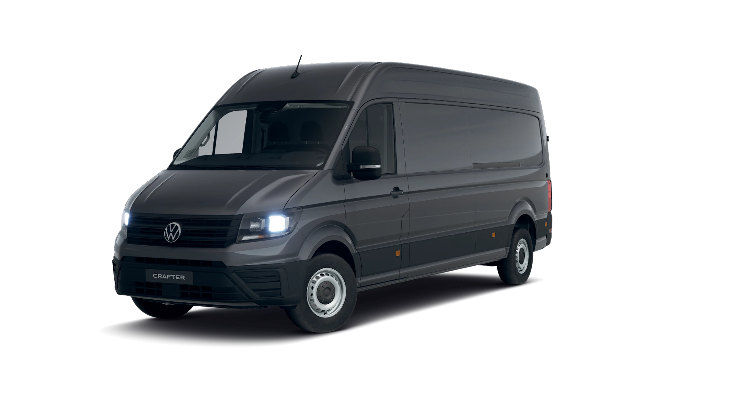 Indium Grey -tummanharmaa metalliväri Volkswagen Crafter 2026 kuva 3.