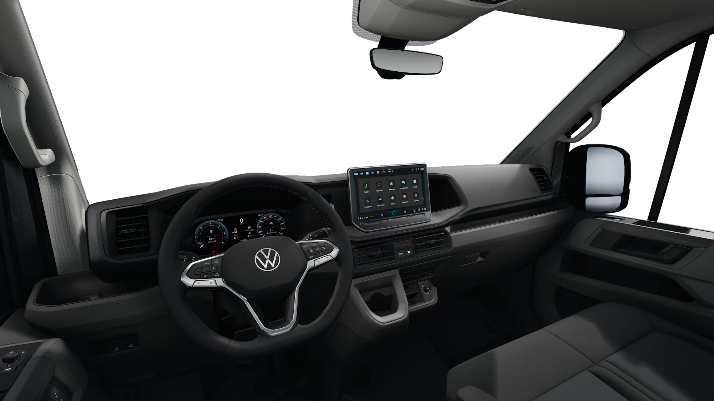 Indium Grey -tummanharmaa metalliväri Volkswagen Crafter 2026 kuva 10.