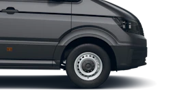 Indium Grey -tummanharmaa metalliväri Volkswagen Crafter 2026 kuva 9.