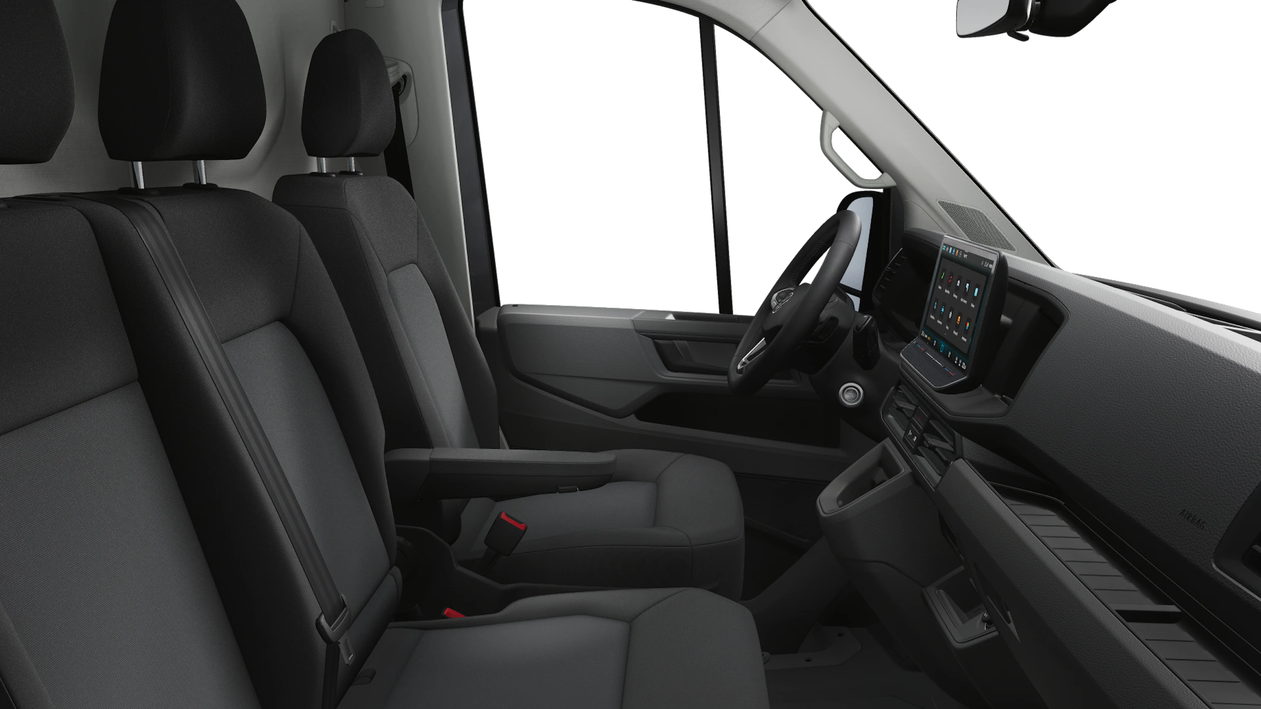 Indium Grey -tummanharmaa metalliväri Volkswagen Crafter 2026 kuva 11.