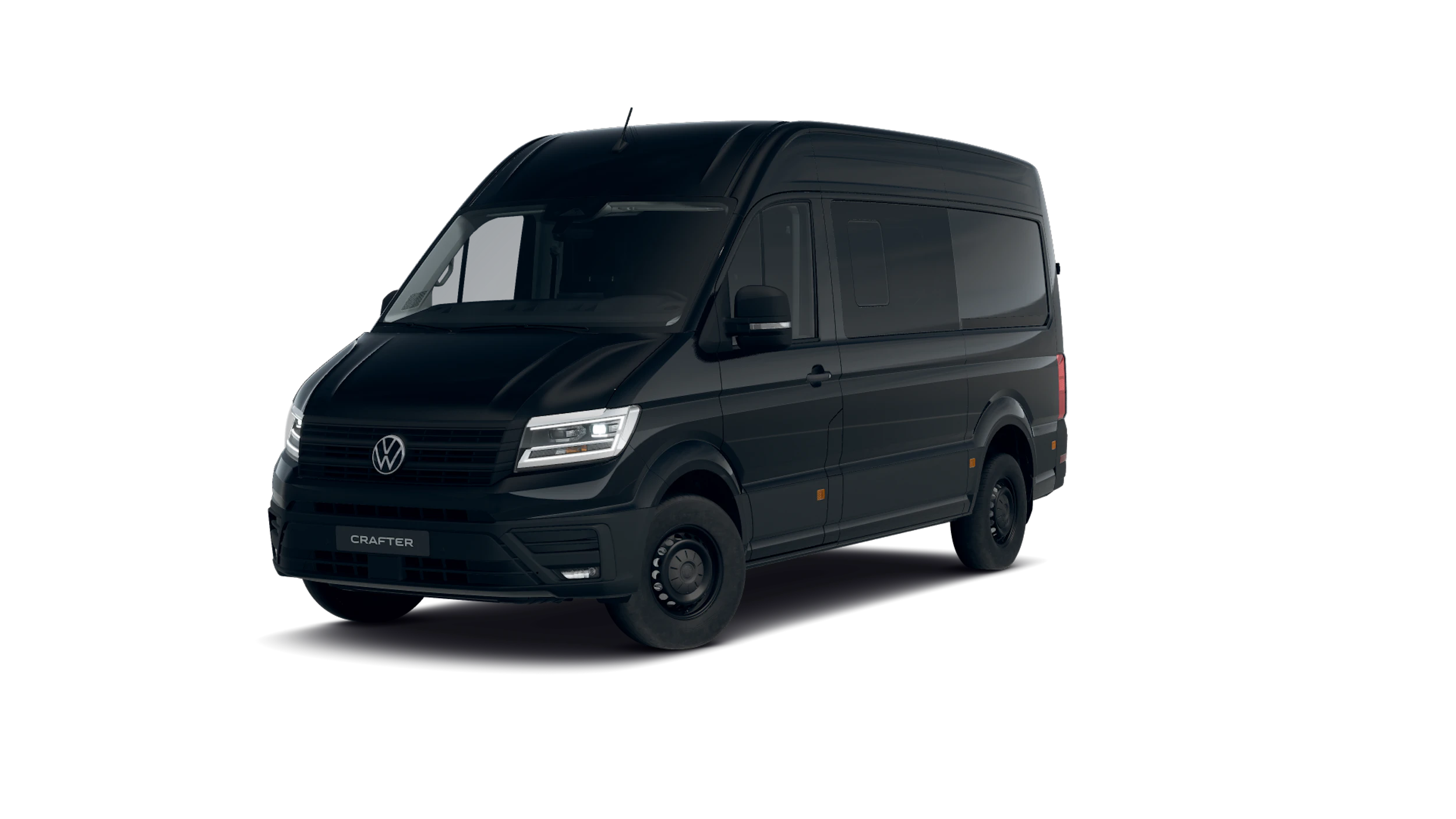 Deep Black -musta helmiäisväri Volkswagen Crafter 2026 kuva 3.