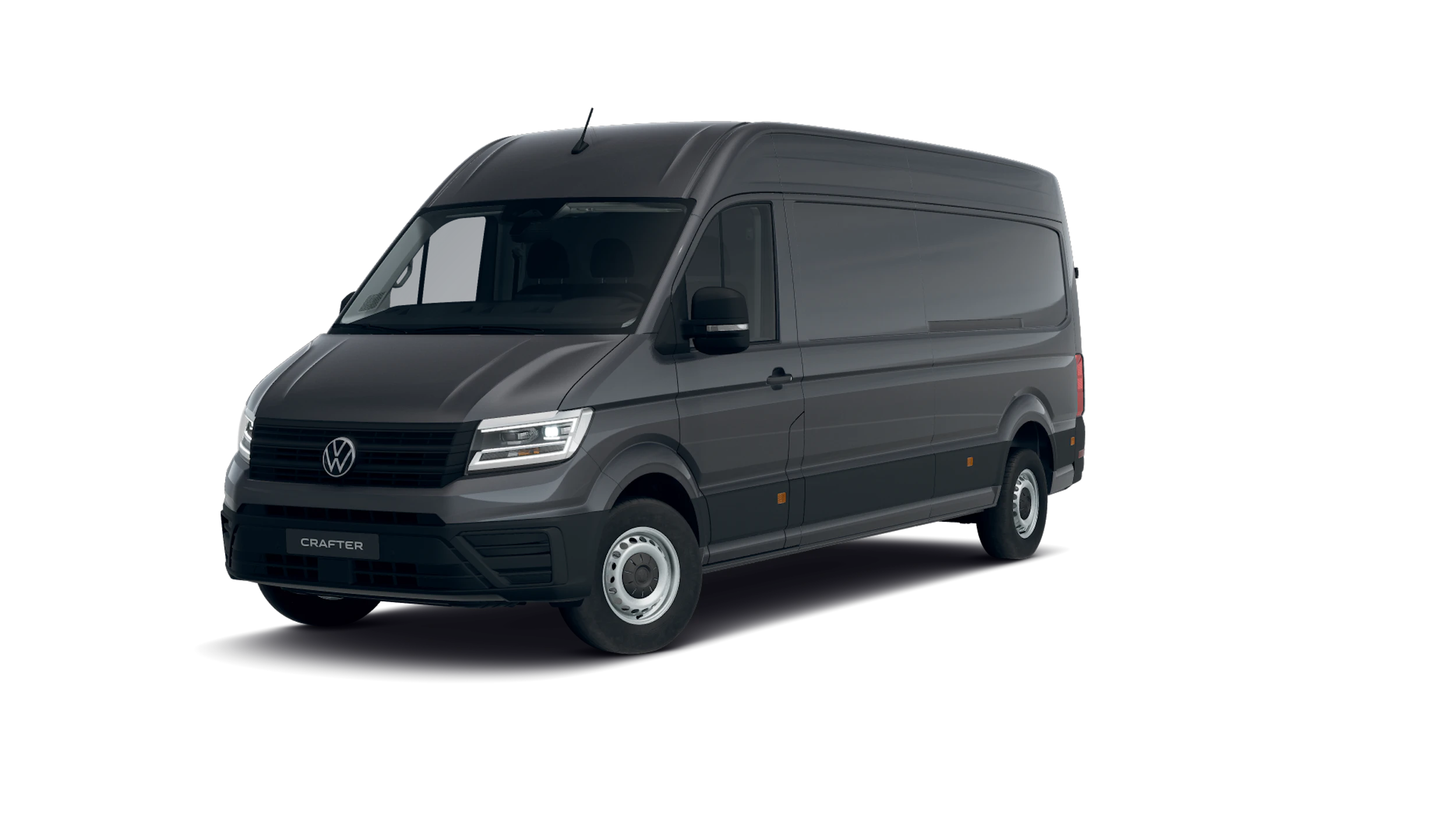 Indium Grey -tummanharmaa metalliväri Volkswagen Crafter 2026 kuva 3.